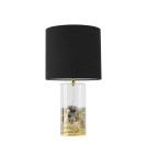 Table lamps with lampshade - Light Prestige Sunflower desk lamp black 1xE27 LP-818/1T BK - product 1