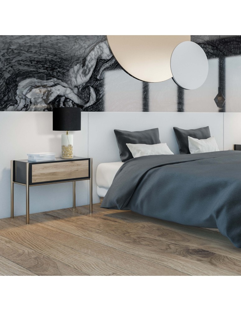 Table lamps with lampshade - Light Prestige Sunflower desk lamp black 1xE27 LP-818/1T BK - product kolory-swiatla.pl 4