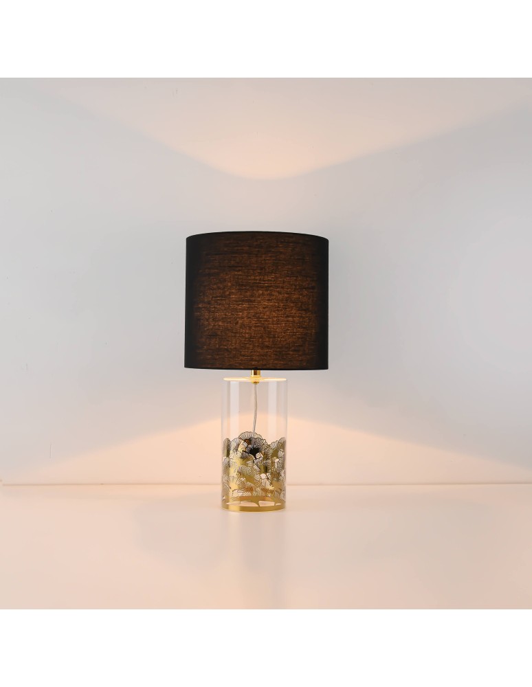 Table lamps with lampshade - Light Prestige Sunflower desk lamp black 1xE27 LP-818/1T BK - product kolory-swiatla.pl 6