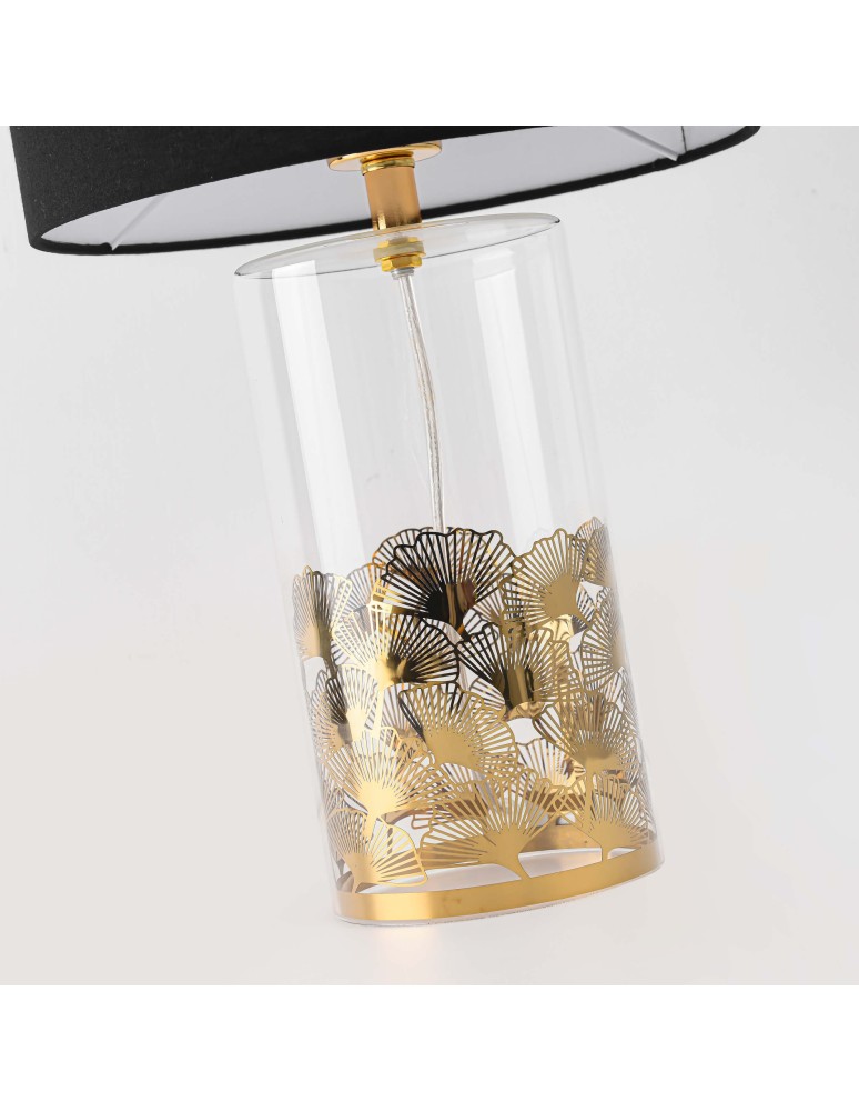 Table lamps with lampshade - Light Prestige Sunflower desk lamp black 1xE27 LP-818/1T BK - product kolory-swiatla.pl 8