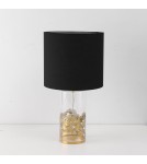 Table lamps with lampshade - Light Prestige Sunflower desk lamp black 1xE27 LP-818/1T BK - product 13