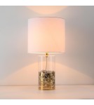 Table lamps with lampshade - Light Prestige Sunflower desk white 1xE27 LP-818/1T WH - product 6