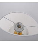 Table lamps with lampshade - Light Prestige Sunflower desk white 1xE27 LP-818/1T WH - product 12