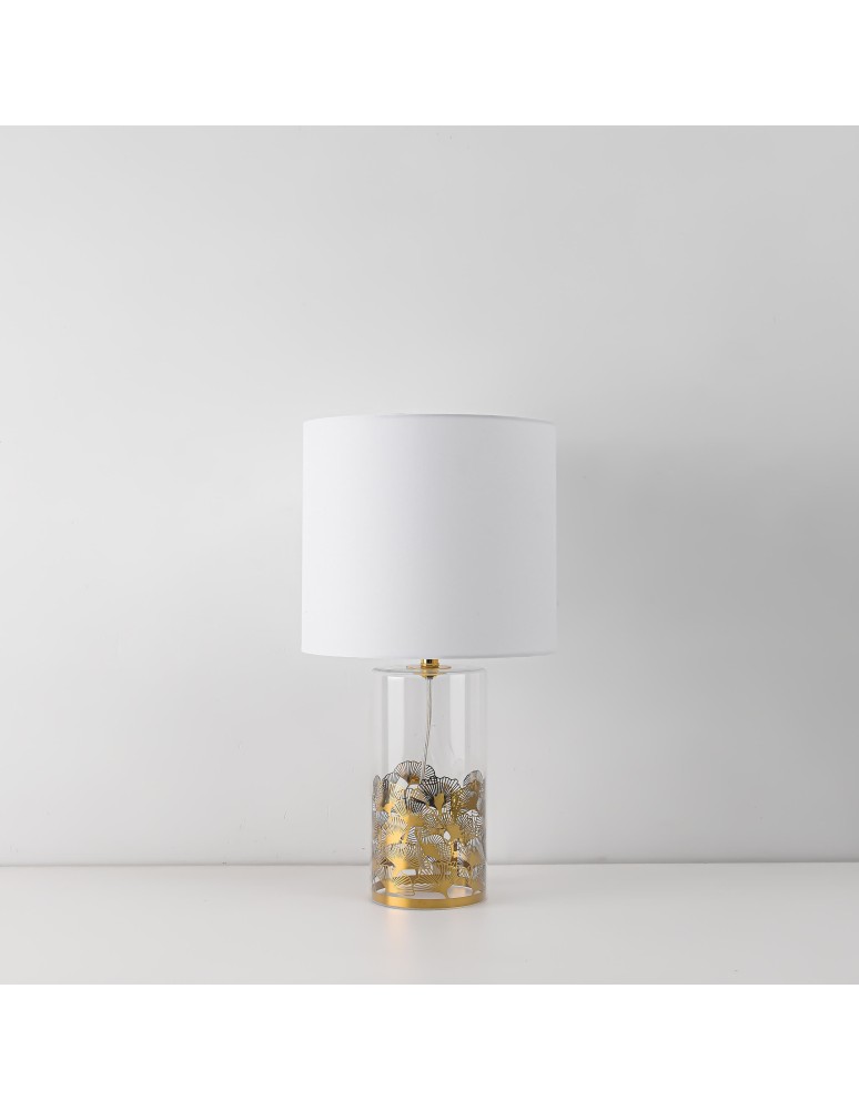 Table lamps with lampshade - Light Prestige Sunflower desk white 1xE27 LP-818/1T WH - product kolory-swiatla.pl 13