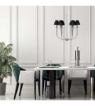 6 point chandelier - Light Prestige Glamour 6 pendant 6xE14 LP-979/6P - product 2