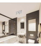 Bathroom ceiling lamps - Light Prestige Belize 3 spot chrome IP44 3xGU10 LP-734/3W CH - product 2