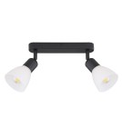Spotlight ceiling lamps - Light Prestige Malta 2 spot black 2xE14 LP-877/2W BK - product 1