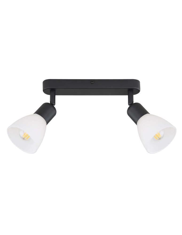 Spotlight ceiling lamps - Light Prestige Malta 2 spot black 2xE14 LP-877/2W BK - product kolory-swiatla.pl 1