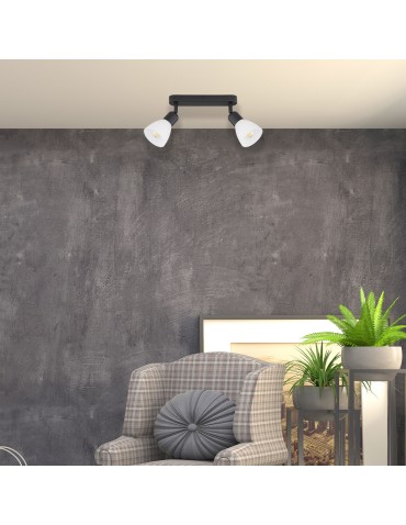 Light Prestige Malta 2 spot czarna 2xE14 LP-877/2W BK - produkt 2