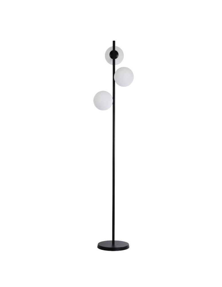 Floor lamps - Light Prestige Dorado Floor E14 3x40W black/white LP-002/3F BK - product kolory-swiatla.pl 1