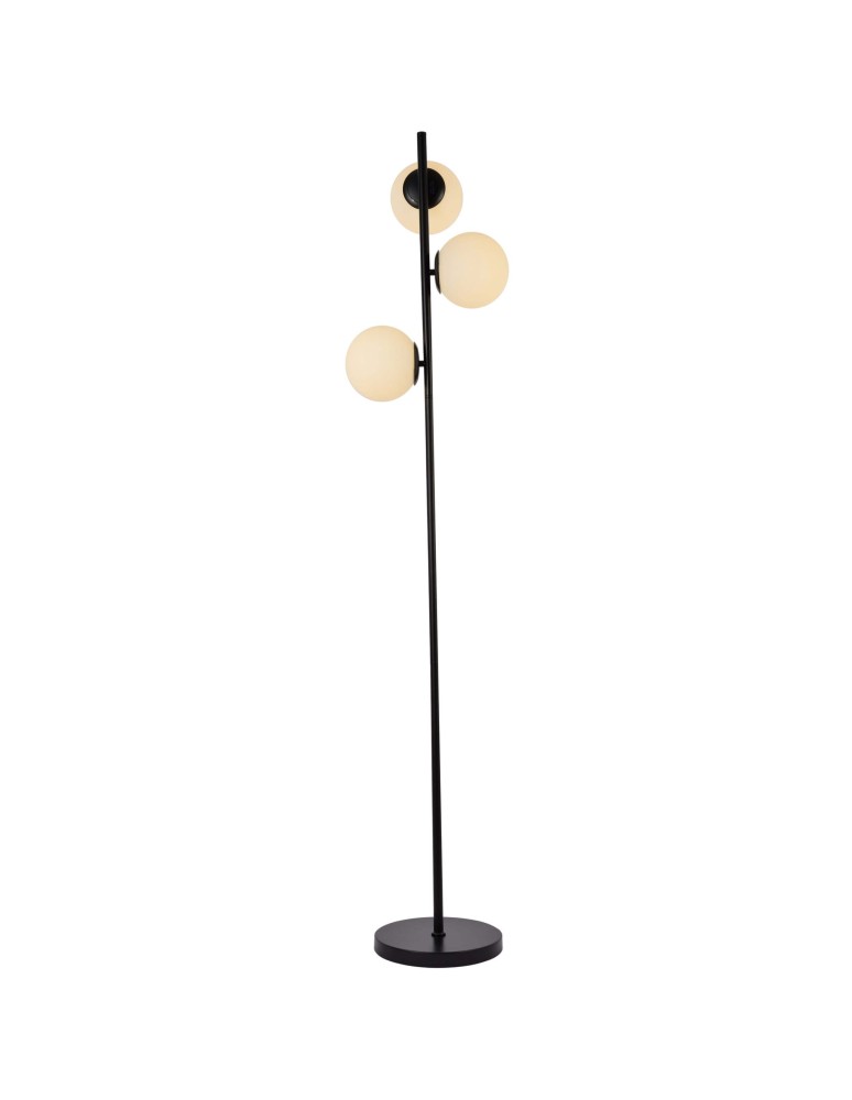 Floor lamps - Light Prestige Dorado Floor E14 3x40W black/white LP-002/3F BK - product kolory-swiatla.pl 3