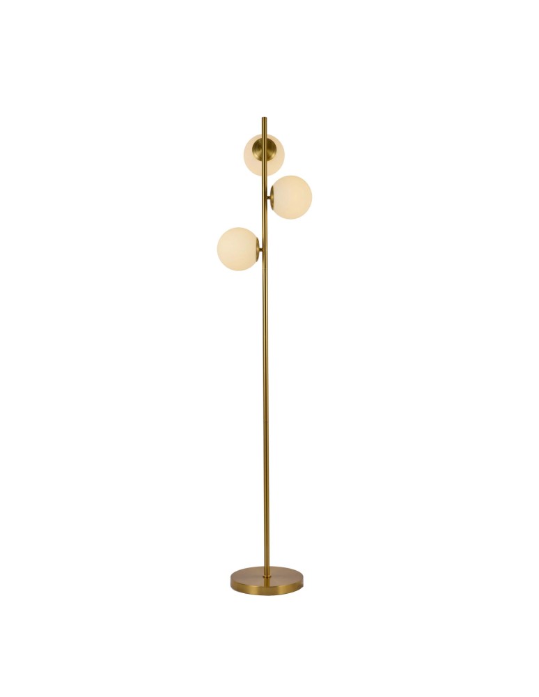 Floor lamps spheres - Light Prestige Dorado 3xE14 gold standing lamp LP-002/3F - product kolory-swiatla.pl 6