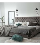 Wall lamps with lampshade - Light Prestige Glamour Wall lamp E14 1x40W silver/black LP-979/1W - product 5