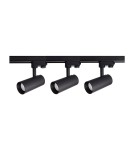 Ready-made rail kits - Light Prestige Ice SET 1F black GU10 black LP-732 3W BK SET - product 1