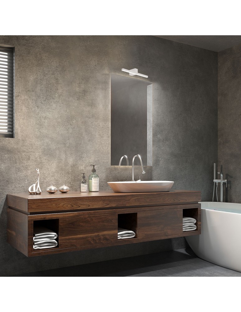 Bathroom wall lamps - Light Prestige Nevada wall lamp M white IP44 1xLEDxLED LP-778/1W M WH - product kolory-swiatla.pl 2