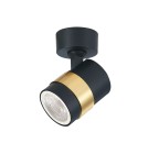 Adjustable ceiling lamps - spots - Light Prestige Spot Anillo 1xGU10 black LP-770/1W BK - product 1