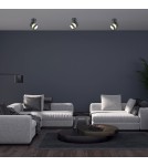 Adjustable ceiling lamps - spots - Light Prestige Spot Anillo 1xGU10 black LP-770/1W BK - product 3