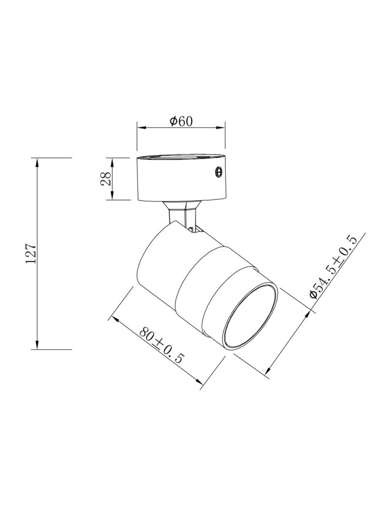 Adjustable ceiling lamps - spots - Light Prestige Spot Anillo 1xGU10 black LP-770/1W BK - product kolory-swiatla.pl 9