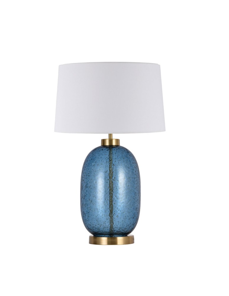 Table lamps with lampshade - Light Prestige Amur table lamp blue 1xE27 LP-919/1T blue - product kolory-swiatla.pl 1