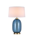 Table lamps with lampshade - Light Prestige Amur table lamp blue 1xE27 LP-919/1T blue - product 3