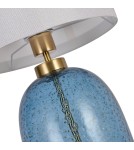 Table lamps with lampshade - Light Prestige Amur table lamp blue 1xE27 LP-919/1T blue - product 4