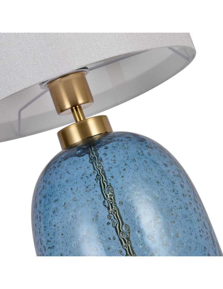 Table lamps with lampshade - Light Prestige Amur table lamp blue 1xE27 LP-919/1T blue - product kolory-swiatla.pl 4
