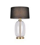 Table lamps with lampshade - Light Prestige Amur transparent table lamp 1xE27 LP-919/1T transparent - product 3
