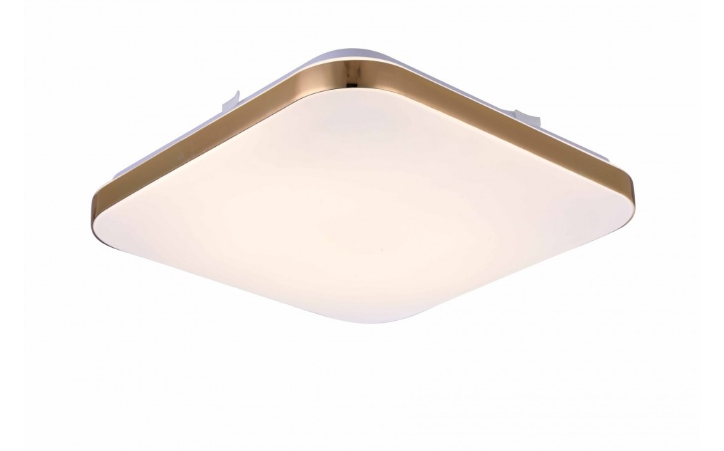 Light Prestige Babilon plafon kwadratowy mały 4000K złoty xLED LP-335/1C S 4GD square