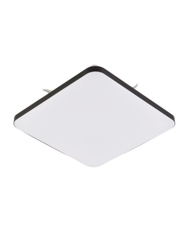 Light Prestige Babylon medium 4000K black LED LP-335/1C M 4BK square plafond.