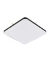 View Light Prestige Babylon medium 4000K black LED LP-335/1C M 4BK square plafond.