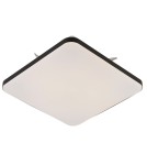 Square plafonds - Light Prestige Babylon medium 4000K black LED LP-335/1C M 4BK square plafond. - product 5