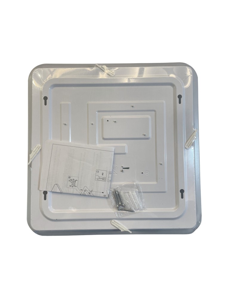 Square plafonds - Light Prestige Babylon medium 4000K black LED LP-335/1C M 4BK square plafond. - product kolory-swiatla.pl 7