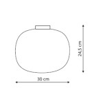 Ceiling lamps - Light Prestige Jukon plafond E27 white LP-052/1C - product 3