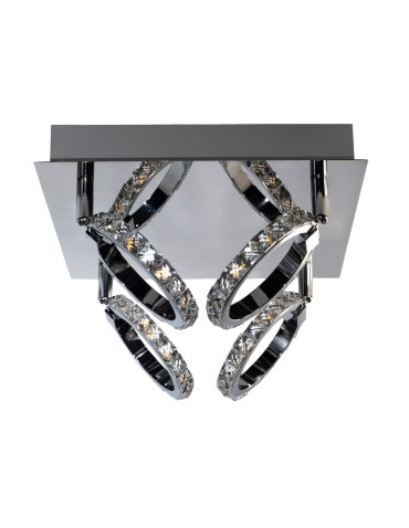 Light Prestige Carrara 4 plafon LED chrom LP-1864/4C