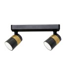 Spotlight ceiling lamps - Light Prestige Spot Anillo 2xGU10 black LP-770/2W BK - product 3