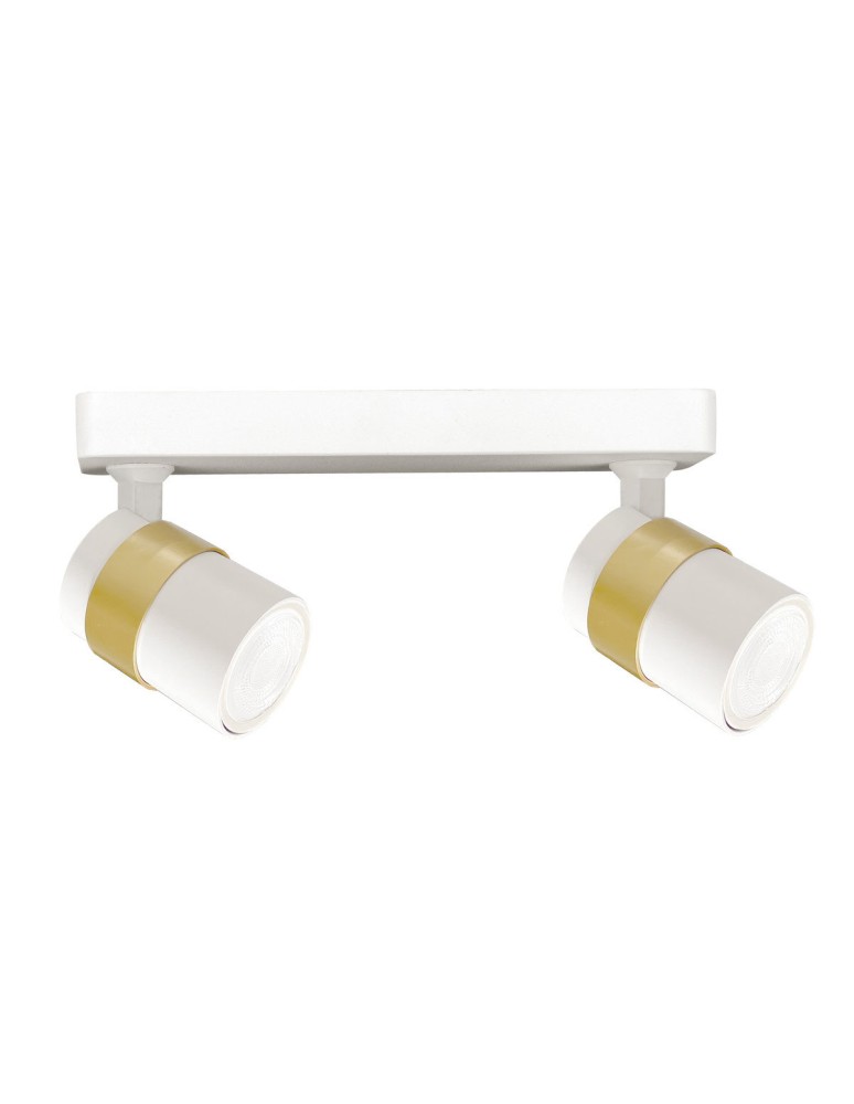 Spotlight ceiling lamps - Light Prestige Spot Anillo 2xGU10 white LP-770/2W WH - product kolory-swiatla.pl 3