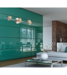 Wall lamps - Light Prestige Alba 3 wall lamp GU10 chrome, wood LP-774/3W - product 2