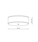Ceiling lamps - Light Prestige Girona E27 5x60W grey LP-2190/5C-70 GRY - product 3