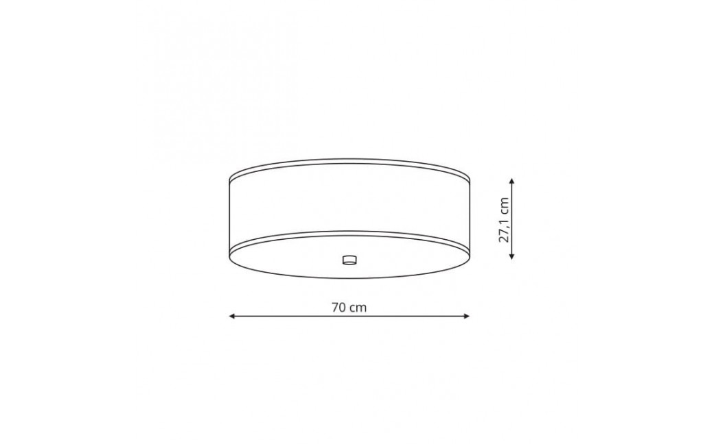 Light Prestige Girona E27 5x60W szary LP-2190/5C-70 GRY