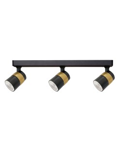 Light Prestige Spot Anillo 3xGU10 black LP-770/3W BK