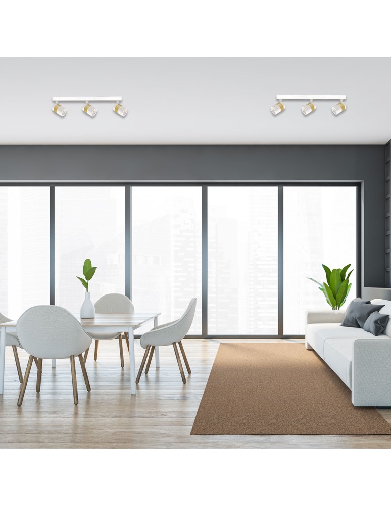 Spotlight ceiling lamps - Light Prestige Spot Anillo 3xGU10 white LP-770/3W WH - product kolory-swiatla.pl 3