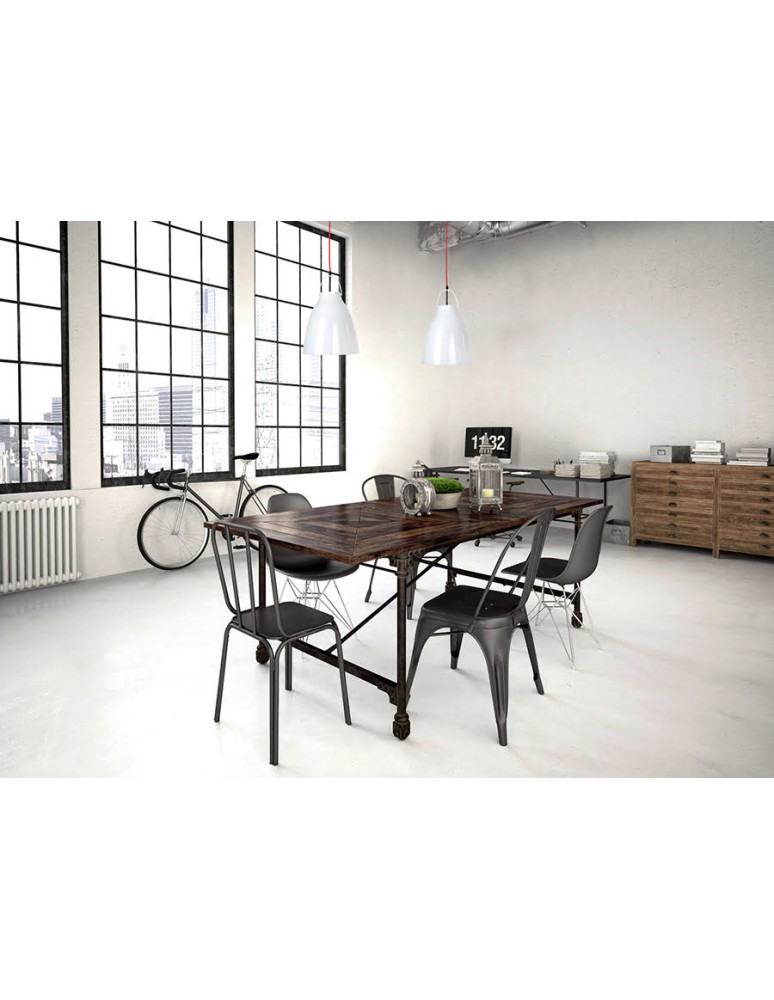 Single pendant lamps - Light Prestige Carlo pendant lamp 1xE27 LP-862/1P white - product kolory-swiatla.pl 2