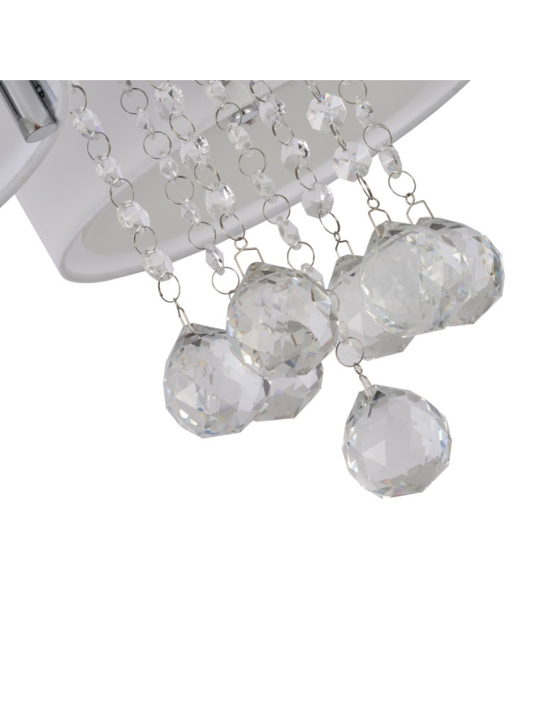 Ceiling lamps with crystals - Light Prestige Gambela 3 white 3xE27 LP-991/3C WH - product kolory-swiatla.pl 4