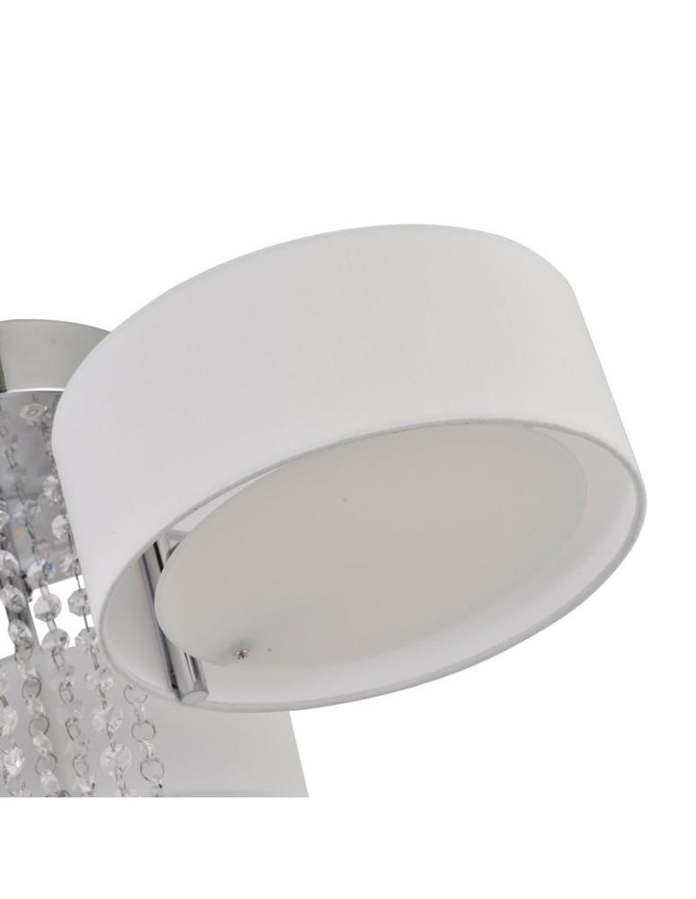 Ceiling lamps with crystals - Light Prestige Gambela 3 white 3xE27 LP-991/3C WH - product kolory-swiatla.pl 5