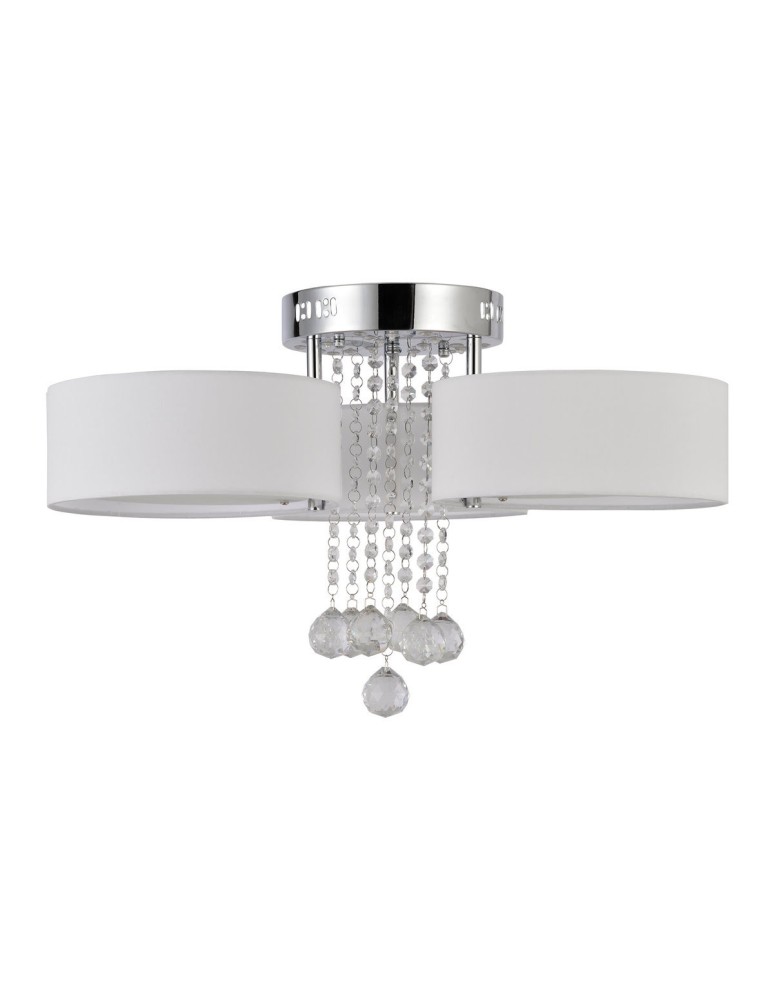 Ceiling lamps with crystals - Light Prestige Gambela 3 white 3xE27 LP-991/3C WH - product kolory-swiatla.pl 6