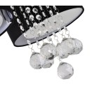 Ceiling lamps with crystals - Light Prestige Gambela 3 black 3xE27 LP-991/3C BK - product 4