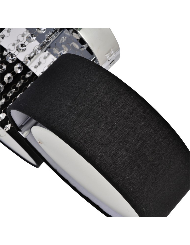 Ceiling lamps with crystals - Light Prestige Gambela 3 black 3xE27 LP-991/3C BK - product kolory-swiatla.pl 5