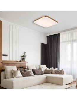 Light Prestige Babylon square plafond medium 4000K gold xLED LP-335/1C M 4GD square - product 2