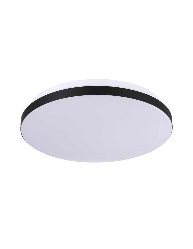 Round Plafonds - Light Prestige Babylon round plafond small 4000K black xLED LP-335/1C S 4BK - product kolory-swiatla.pl 1