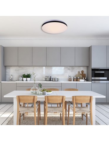 Light Prestige Babilon plafon okrągły mały 4000K czarny xLED LP-335/1C S 4BK - produkt 2